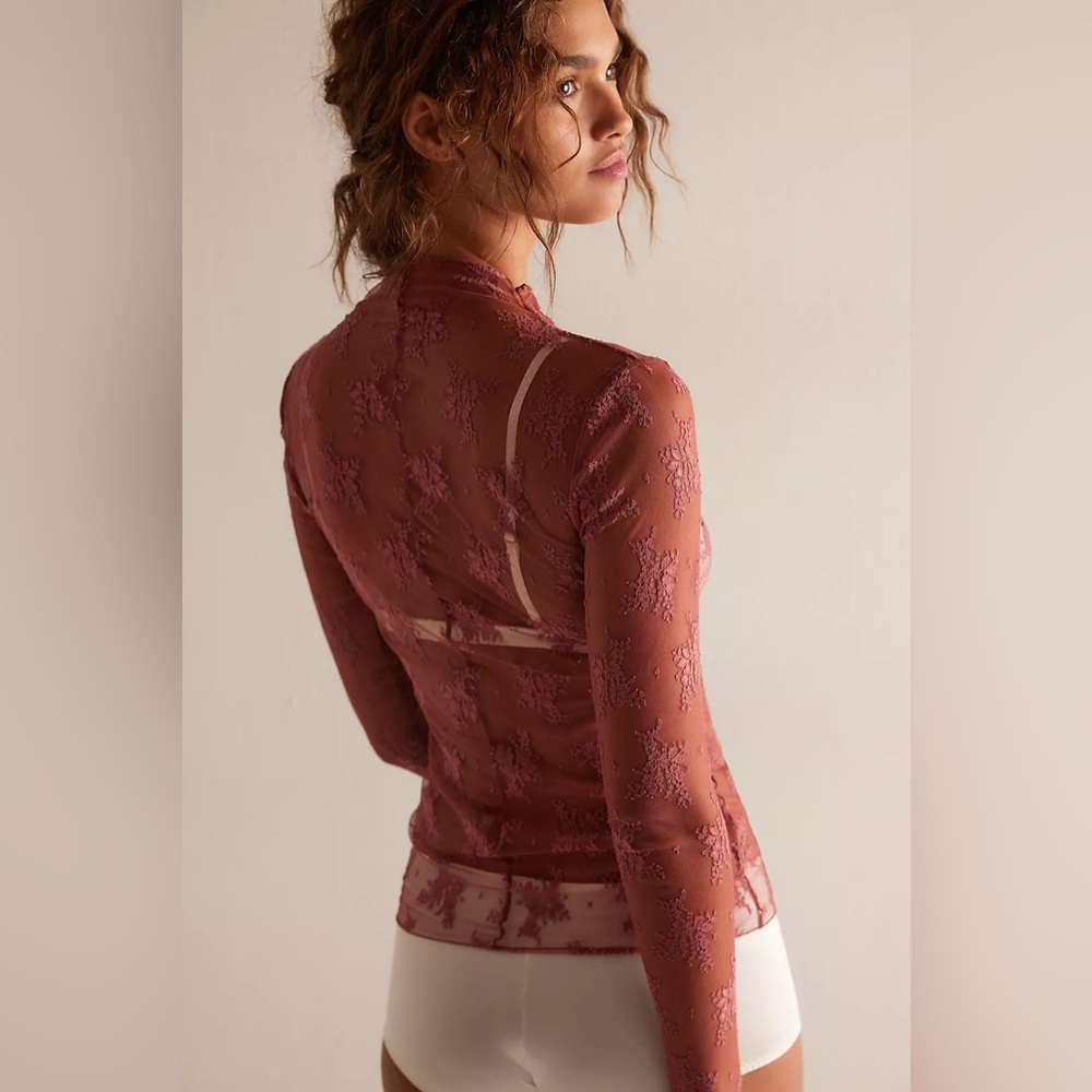 NWOT Free People Lady Lux Layering Top - Picture 2 of 7